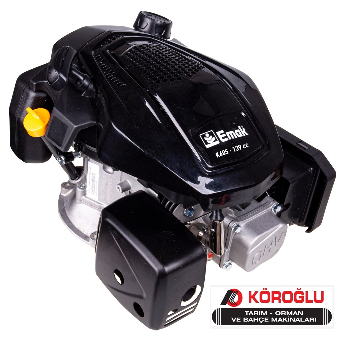 K605 EUR5 BENZİNLİ MOTOR KRANK BOYU:6cm 139CC EMAK