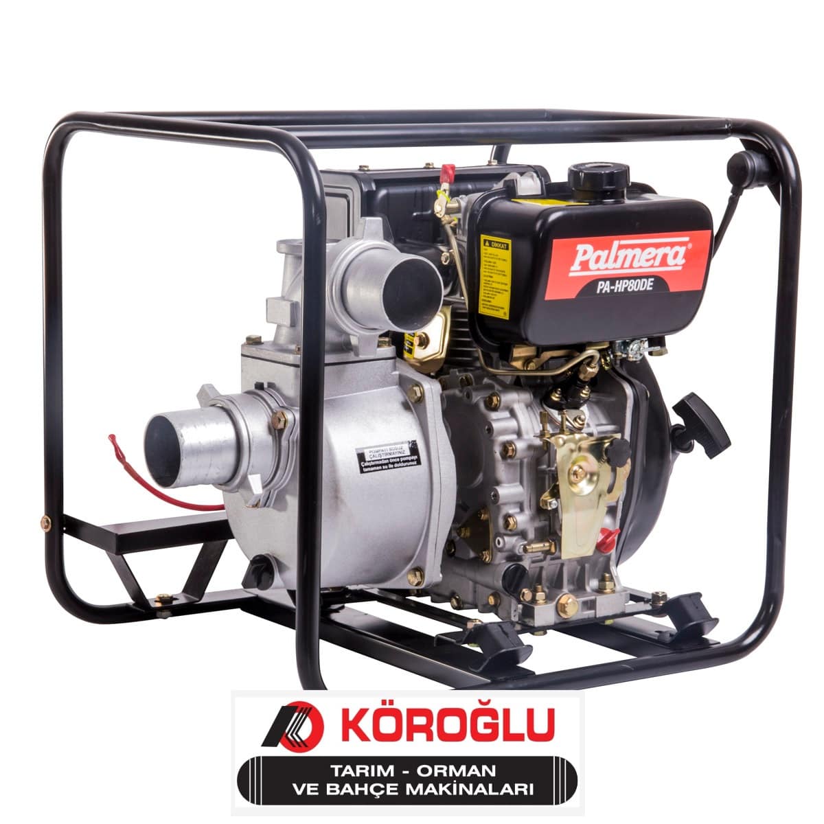 HP80DE EUR5 SU MOTORU 3'' DİZEL,MARŞLI PALMERA