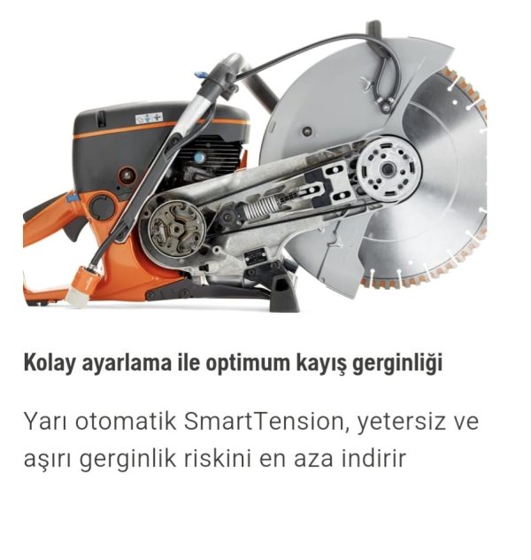 Husqvarna K 970 Beton Kesme Makinası - Görsel 14