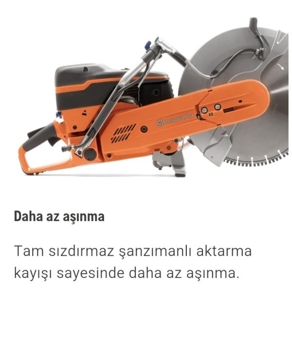 Husqvarna K 1270 Beton Kesme Makinası - Görsel 9