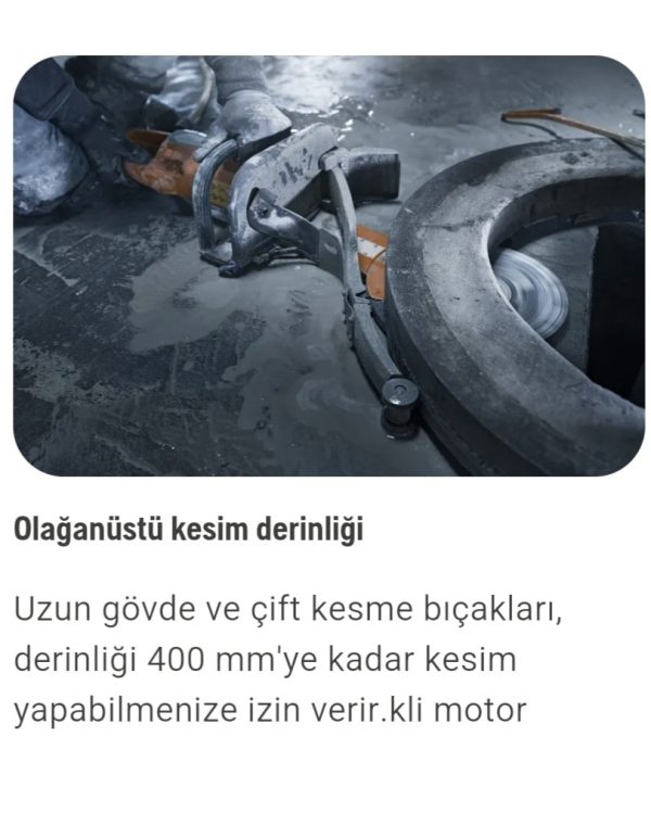 Husqvarna K 760 Cut-n-Break Beton Kesme Makinası - Görsel 14