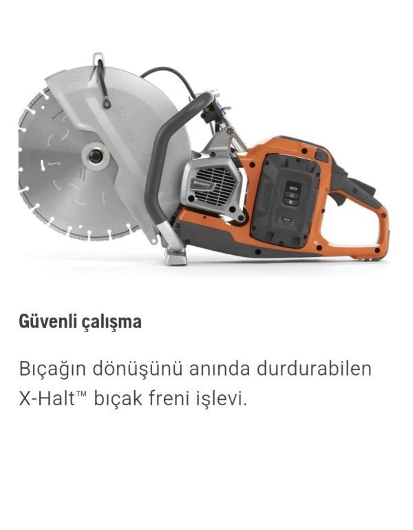 Husqvarna K 1 PACE Akülü Beton Kesme Makinası - Görsel 13