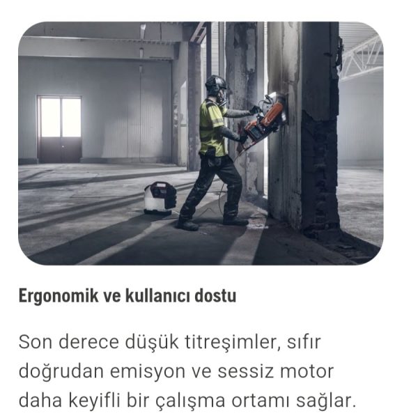 Husqvarna K 1 PACE Akülü Beton Kesme Makinası - Görsel 17