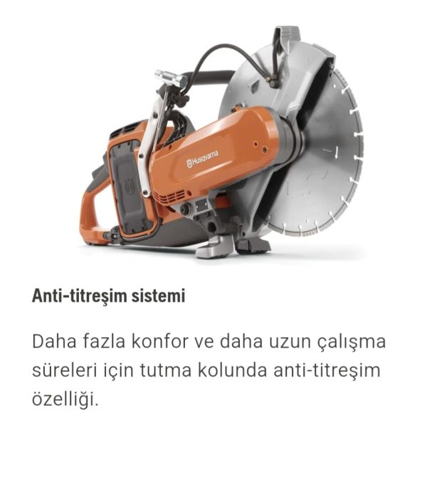 Husqvarna K 1 PACE Akülü Beton Kesme Makinası - Görsel 25