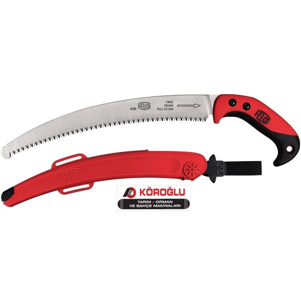 630 BUDAMA TESTERESİ KAVİSLİ KILIFLI 33cm FELCO