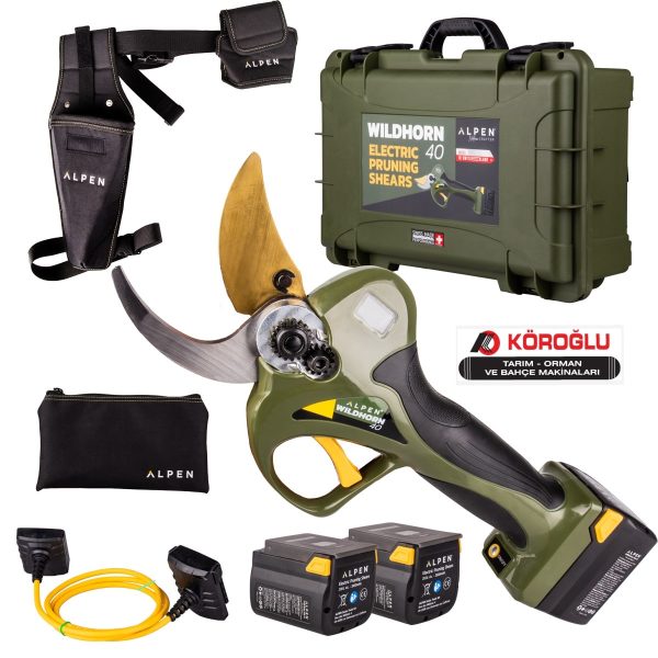 WILDHORN 40 BUDAMA MAKASI ÇİFT AKÜLÜ 40mm ALPEN